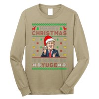 I’Ll Be Home For Christmas Trump 2024 DaddyS Home Trump 47 Long Sleeve Shirt