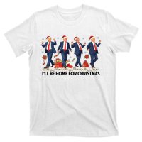 ILl Be Home For Christmas Santa Funny Trump Xmas Pajamas T-Shirt