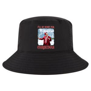 I’Ll Be Home For Christmas Funny Dancing Trump Republican Gift Cool Comfort Performance Bucket Hat