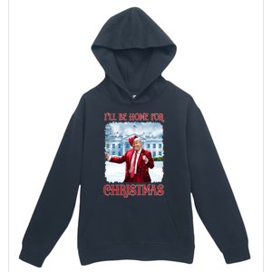 I’Ll Be Home For Christmas Funny Dancing Trump Republican Gift Urban Pullover Hoodie