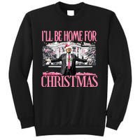 Ill Be Home For Christmas Donald Trump President Santa Claus Sweatshirt