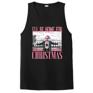 ILl Be Home For Christmas Funny Santa Claus Trump 2024 PosiCharge Competitor Tank