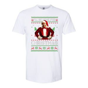 ILl Be Home For Christmas Xmas Trump Pajamas Holiday Santa Softstyle CVC T-Shirt