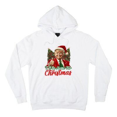 ILl Be Home For Christmas Xmas Trump Pajamas Holiday Santa Hoodie