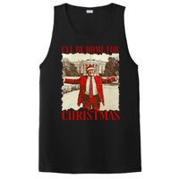 ILl Be Home For Christmas Xmas Trump Pajamas Holiday Santa PosiCharge Competitor Tank