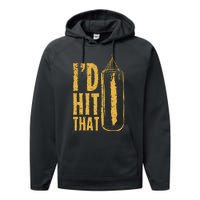 Id Boxing Hit That Performance Fleece Hoodie