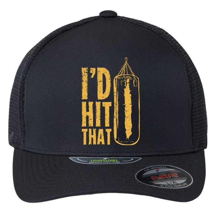 Id Boxing Hit That Flexfit Unipanel Trucker Cap