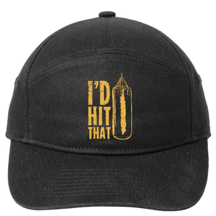 Id Boxing Hit That 7-Panel Snapback Hat