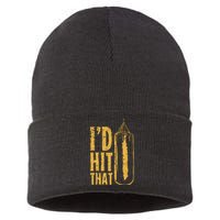 Id Boxing Hit That Sustainable Knit Beanie