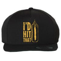 Id Boxing Hit That Wool Snapback Cap