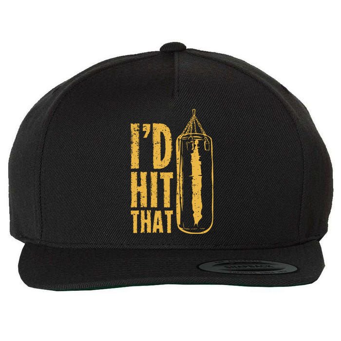 Id Boxing Hit That Wool Snapback Cap