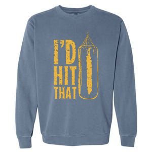 Id Boxing Hit That Garment-Dyed Sweatshirt