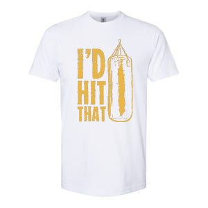 Id Boxing Hit That Softstyle CVC T-Shirt