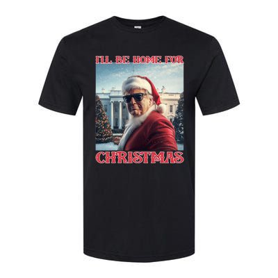 ILl Be Home For Christmas Trump Santa Selfie White House Softstyle CVC T-Shirt