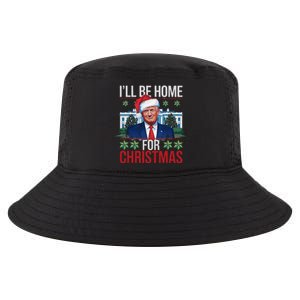 ILl Be Home For Christmas Funny Trump Ugly Christmas Cool Comfort Performance Bucket Hat