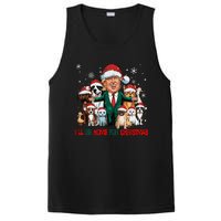 ILl Be Home For Christmas Meme Santa Claus Trump 2024 PosiCharge Competitor Tank