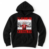 ILl Be Home For Christmas Santa Funny Trump Xmas Pajamas Gift Hoodie