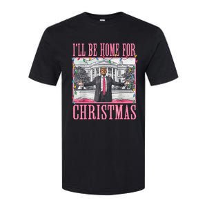 ILl Be Home For Christmas Santa Trump Xmas Pajamas Softstyle® CVC T-Shirt