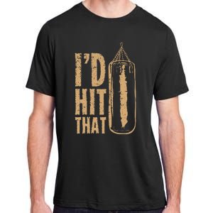 Id Boxing Hit That Adult ChromaSoft Performance T-Shirt