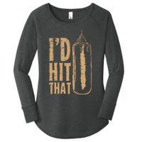 Id Boxing Hit That Women's Perfect Tri Tunic Long Sleeve Shirt