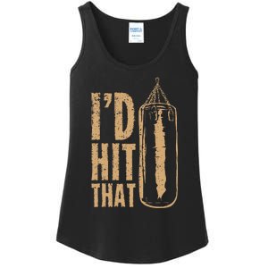 Id Boxing Hit That Ladies Essential Tank