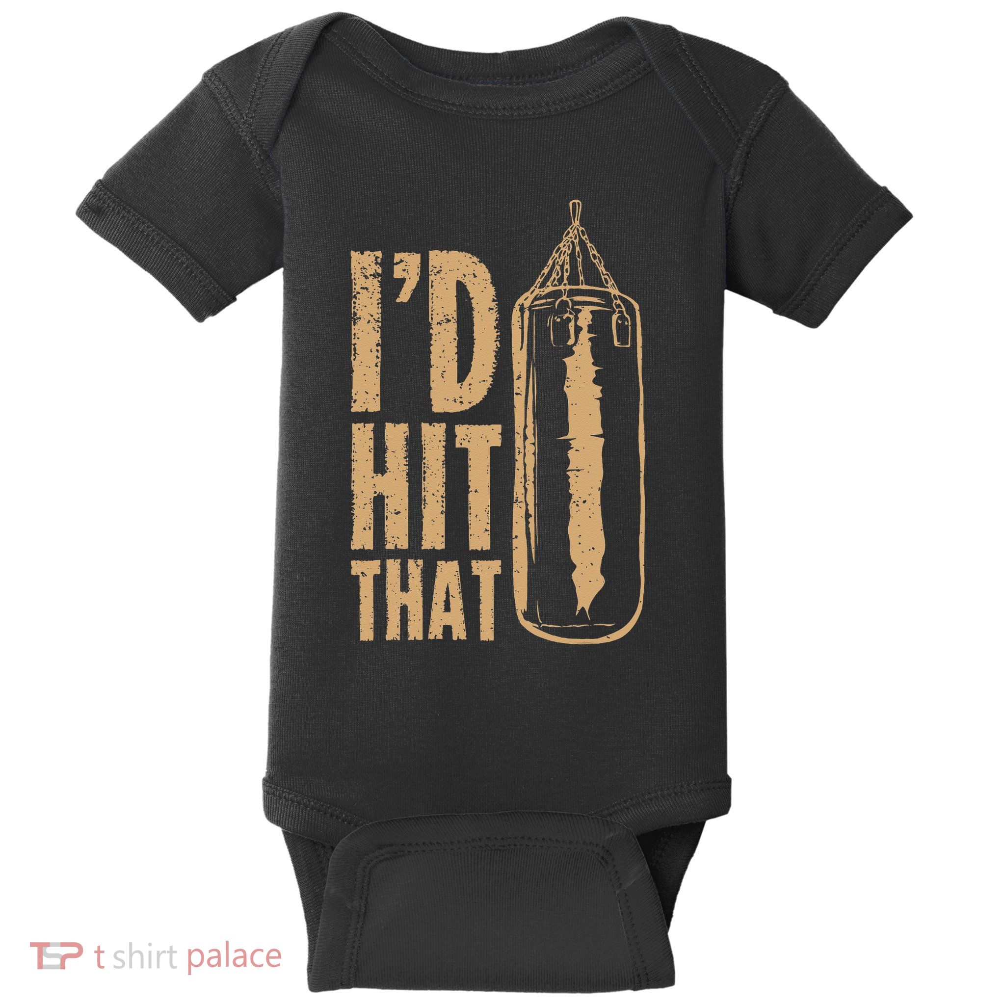 Id Boxing Hit That Baby Bodysuit