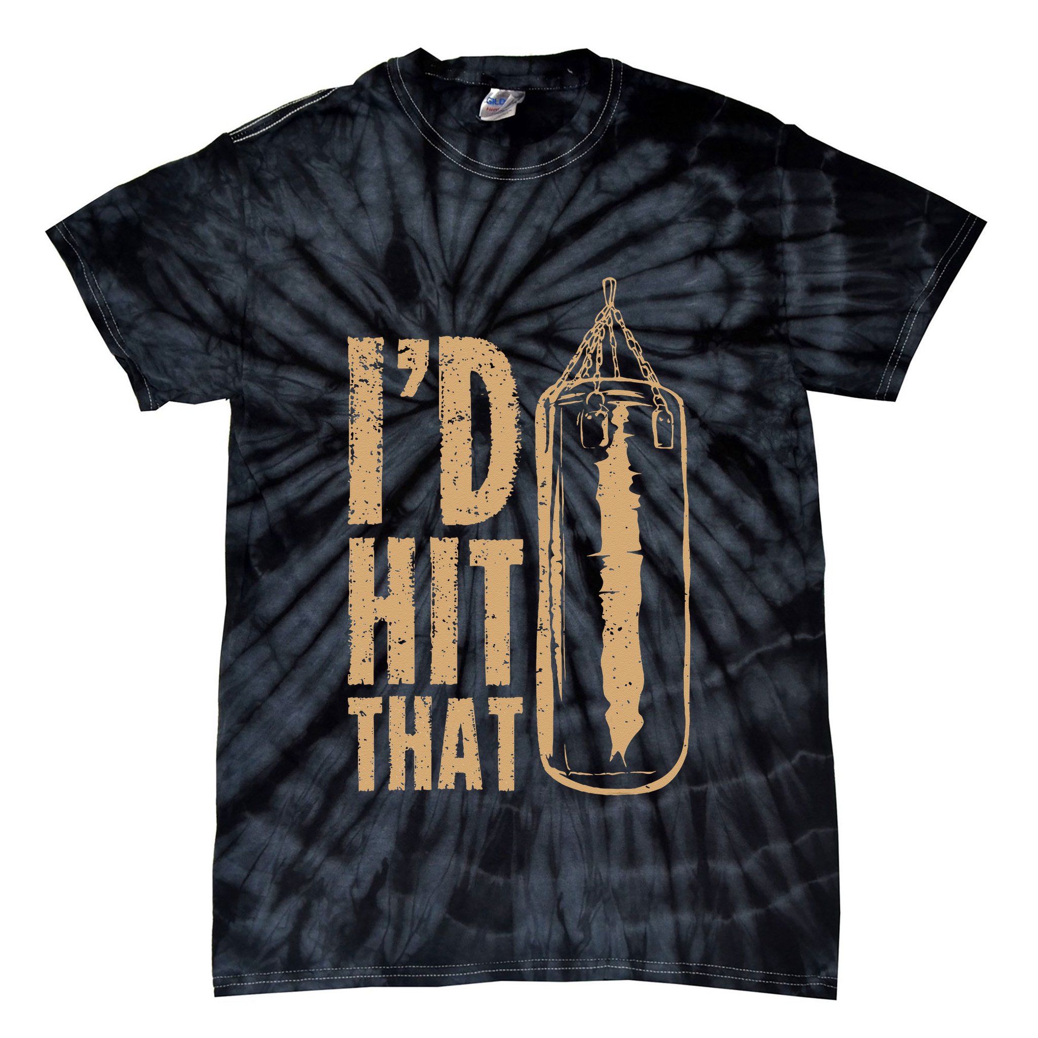 Id Boxing Hit That Tie-Dye T-Shirt