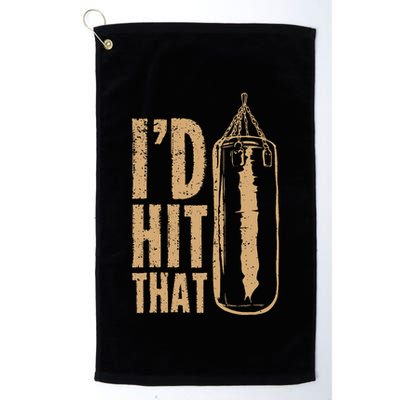 Id Boxing Hit That Golf Towel