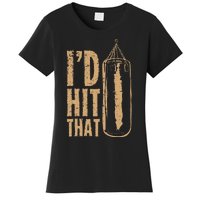 Id Boxing Hit That Women's T-Shirt