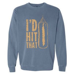 Id Boxing Hit That Garment-Dyed Sweatshirt