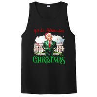 ILl Be Home For Christmas Funny Santa Elf Trump Xmas 2024 PosiCharge Competitor Tank