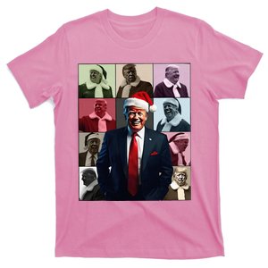 ILl Be Home For Christmas Santa Trump Xmas Pajamas T-Shirt