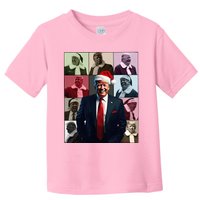 ILl Be Home For Christmas Santa Trump Xmas Pajamas Toddler T-Shirt