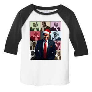 ILl Be Home For Christmas Santa Trump Xmas Pajamas Toddler Fine Jersey T-Shirt