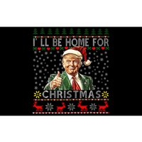 ILl Be Home For Christmas Funny Santa Claus Trump 2024 Bumper Sticker