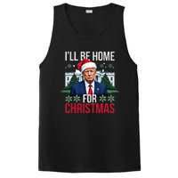 ILl Be Home For Christmas Santa Claus Trump 2024 Funny PosiCharge Competitor Tank