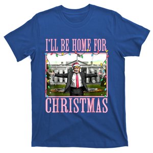 ILl Be Home For Christmas Santa Funny Trump Xmas Pajamas Great Gift T-Shirt