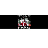 ILl Be Home For Christmas Funny Santa Claus Trump 2024 Long Sleeve Bumper Sticker