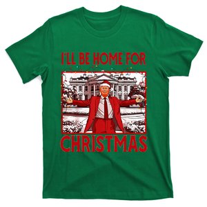 ILl Be Home For Christmas Santa T-Shirt