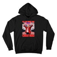 ILl Be Home For Christmas Santa Funny Trump Xmas Pajamas Hoodie