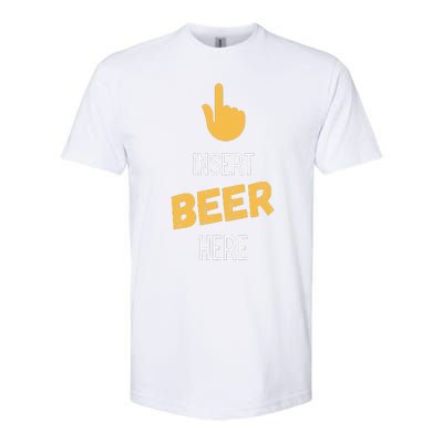 Insert Beer Here Softstyle CVC T-Shirt