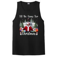 ILl Be Home For Christmas Funny Santa Claus Trump 2024 PosiCharge Competitor Tank