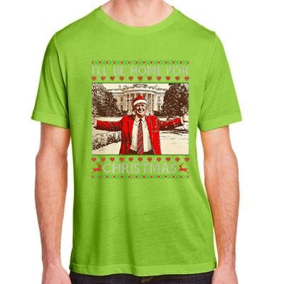 ILl Be Home For Christmas Santa Funny Ugly Xmas Sweater Adult ChromaSoft Performance T-Shirt