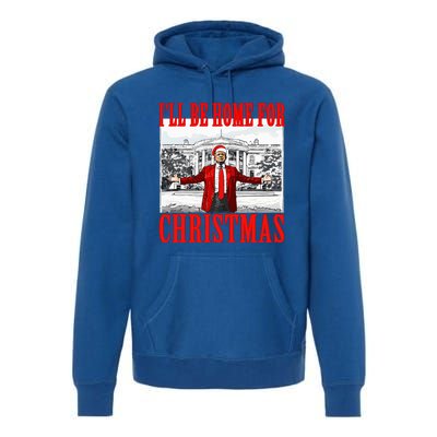 Ill Be Home For Christmas Santa Premium Hoodie