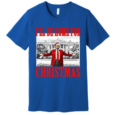 Ill Be Home For Christmas Santa Premium T-Shirt