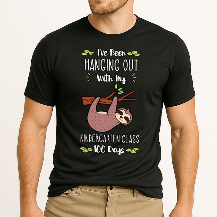 I've Been Hanging Out With My Kindergarten Class 100 Days Cool Gift Performance Shirt