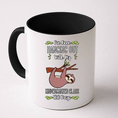 I've Been Hanging Out With My Kindergarten Class 100 Days Cool Gift Mug