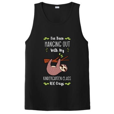 I've Been Hanging Out With My Kindergarten Class 100 Days Cool Gift PosiCharge Competitor Tank