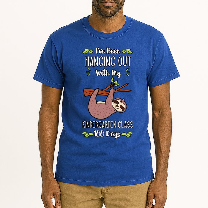 I've Been Hanging Out With My Kindergarten Class 100 Days Cool Gift Tall T-Shirt