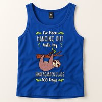 I've Been Hanging Out With My Kindergarten Class 100 Days Cool Gift Tank Top